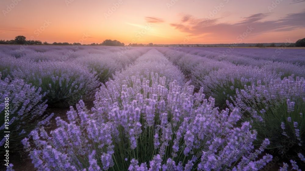 Obraz premium lavender field in provence france