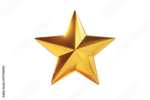 Minimalist Outline Star Clipart Design