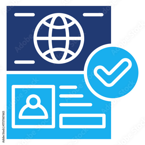 Passport Control Icon