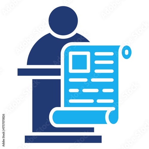 News Anchor Icon