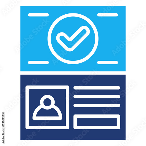 Identification Card Icon