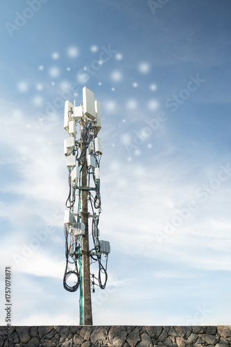 telecommunication mast TV antennas wireless technology	