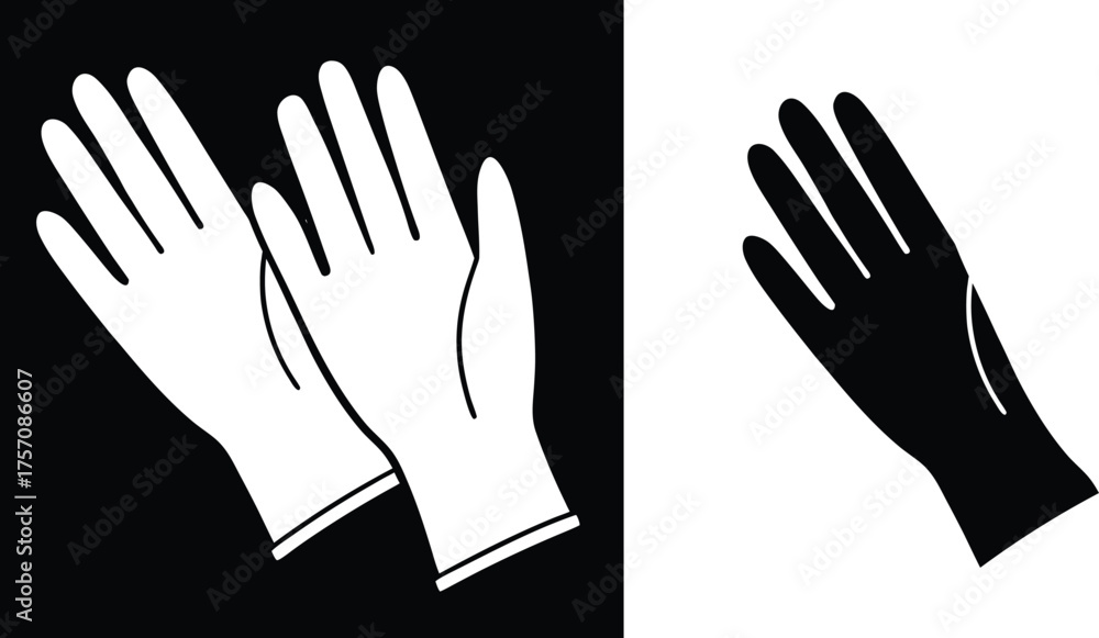 Obraz premium hands vector illustration