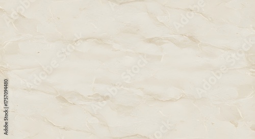 Elegant Cream Marble Texture with Subtle Veining and Soft Natural Light.