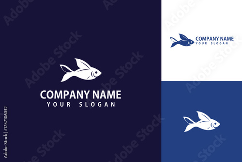 Elegant Fish Logo Design with a Modern and Minimalist Aesthetic.