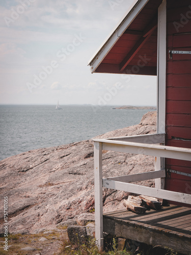 Wallpaper Mural Scenic view of the sea coast Torontodigital.ca