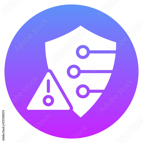 Cybersecurity Risk Icon