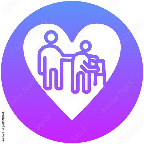 Charity Walk Icon