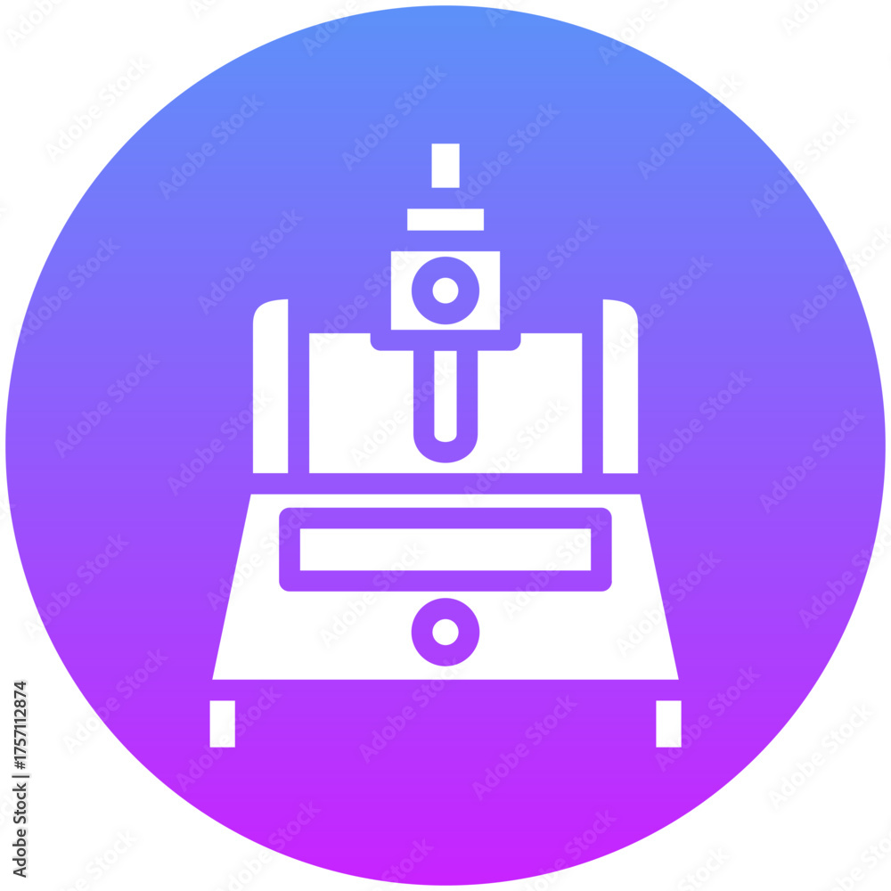 Obraz premium Machine Tool Icon
