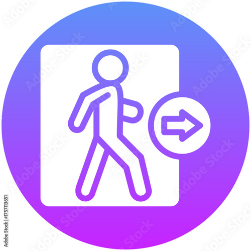 Emergency Exit Icon