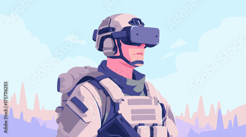 Virtual Reality Soldier Military Training