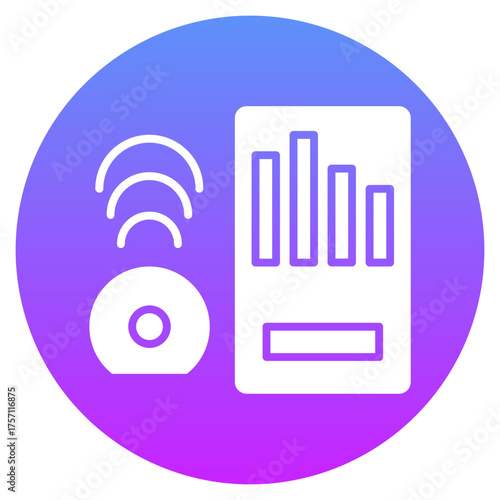 Continuous Glucose Monitor Icon
