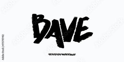 urban graffiti-style display font with sharp edges and attitude. Perfect for streetwear, hip-hop, posters, logos, youth branding, and rebellious creative 