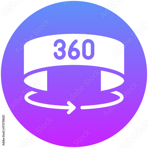 360 Degree Photo Icon