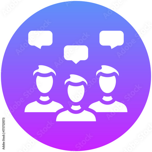 Public Opinion Icon