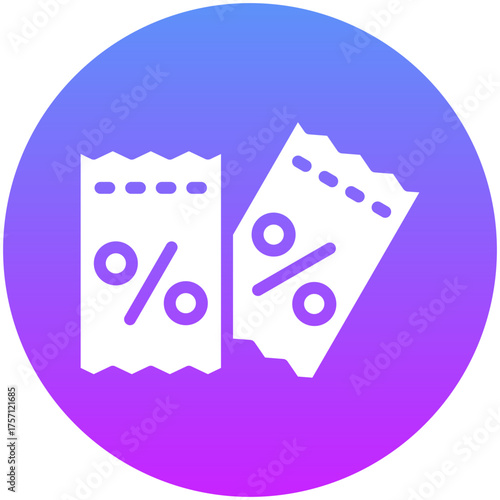 Service Discount Coupon Icon