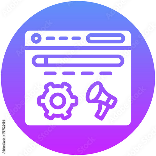 Search Engine Marketing Icon