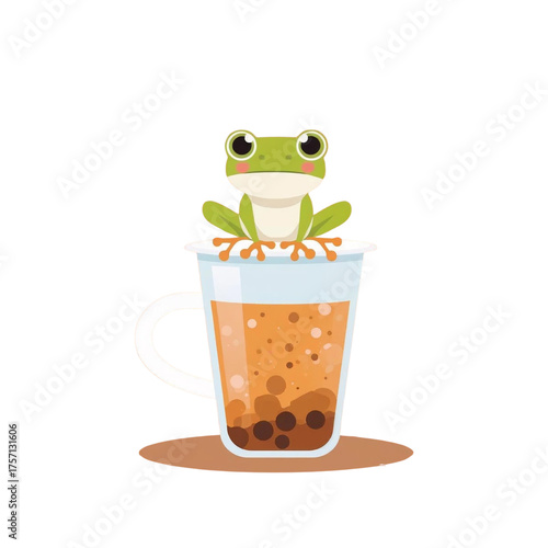 cute-frog-bubble-tea-vector-illustration 