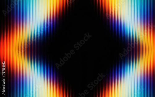 Colorful Spectrum: A mesmerizing display of light and color, where vibrant hues blend into a harmonious symphony of visual delight. Capturing the essence of pure energy and artistic expression.