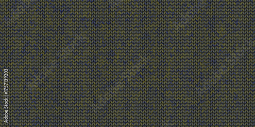 Grey knitted clothes fabric surface pattern. Knitwear material backdrop. Knitting wear textile background. Seamless knit texture.