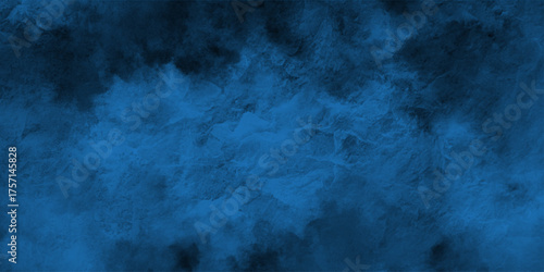 abstract cloud and vapor texture background. Black and blue smoke aquarelle smudge illustration smooth grungy smokey light pastel colors ink glow. Teal color powder explosion