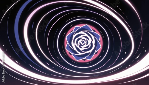 Time-Warp Gradient with Floating Glyphs