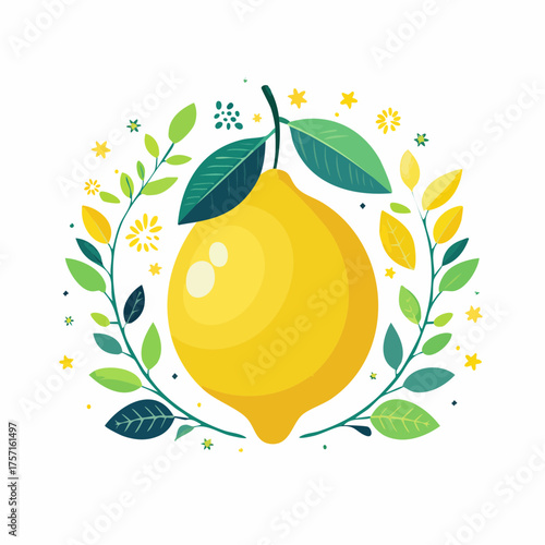 Icône simple représentant la fraîcheur et la vitalité