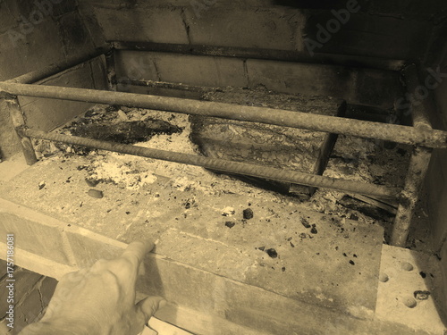 old rusty metal bucket