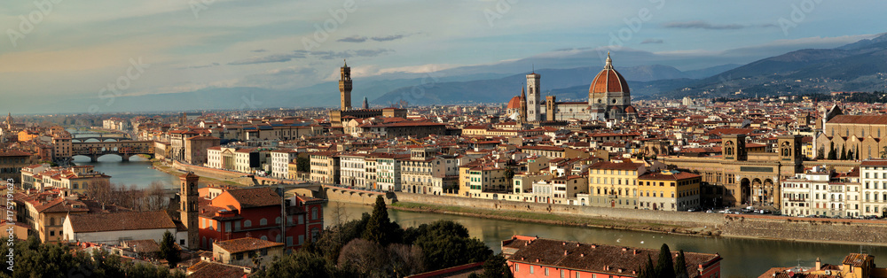 Fototapeta premium Florence landscape - Italy
