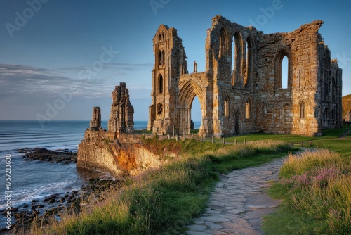Whitby Abbey Ruins: Gothic Heritage Site