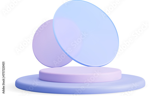 Product Pedestal with Disks