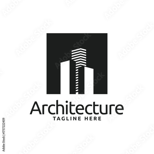 Real estate architecture logo icon
