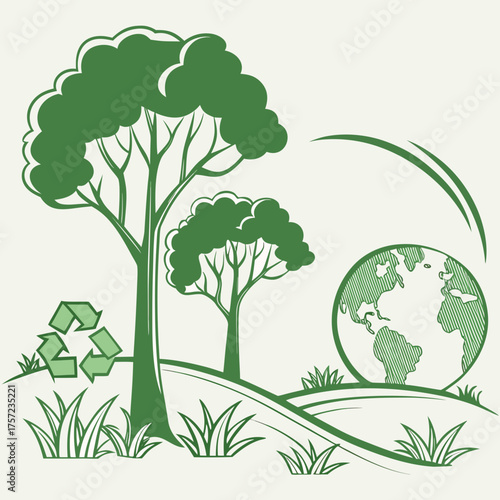 Eco-Friendly Concept for Environmental Conservation and Sustainability