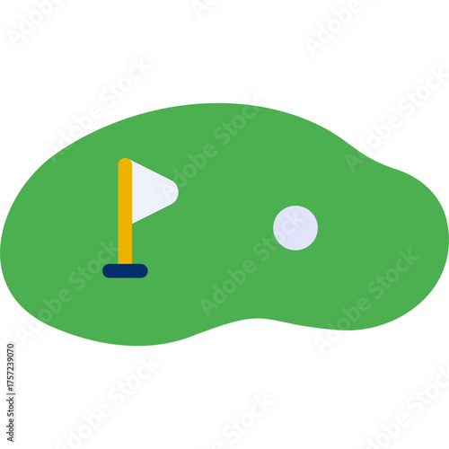 Golf Field Icon