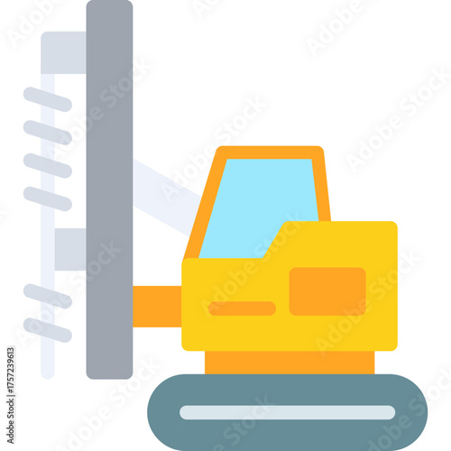 Rotary Drilling Rig Icon