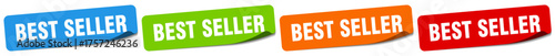 best seller sticker. best seller sticker set on white background