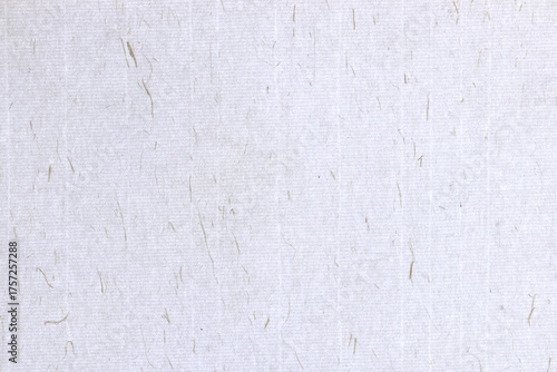 Decorated rice fragrance paper background. Plant fibers decorative paper texture. Landscape horizontal orientation.