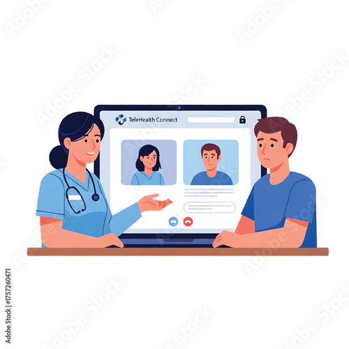 Medical Professional Telemedicine Diagnosis