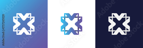 Elegant abstract letter M logo with smooth gradient and clean geometry. A modern, versatile design that combines sophistication, clarity, and professional appeal — ideal for branding.