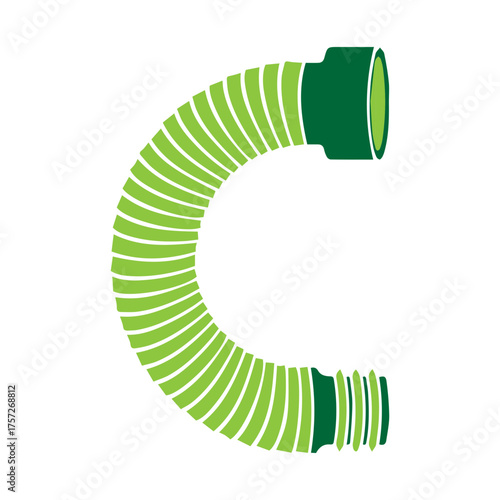 Green Flexible Hose