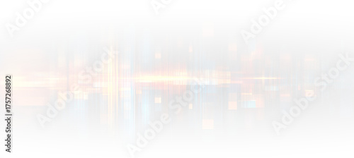 Abstract bright laser beam line PNG with dynamic highway traffic light trails, futuristic night motion streak and modern road speed concept.