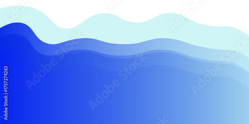 abstract liquid background with blue color, vector illustration.