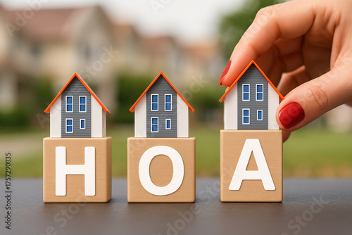 HOMEOWNER ASSOCIATION HOA - Homeowner community is a private association for the purpose of marketing, managing, and selling homes and lots in a residential subdivision