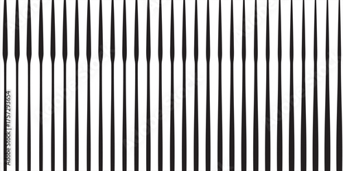 abstract black big to small irregular line pattern.Print