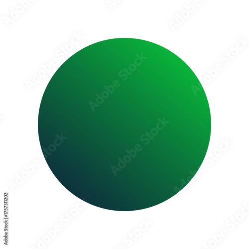 tennis ball isolated on white green circle