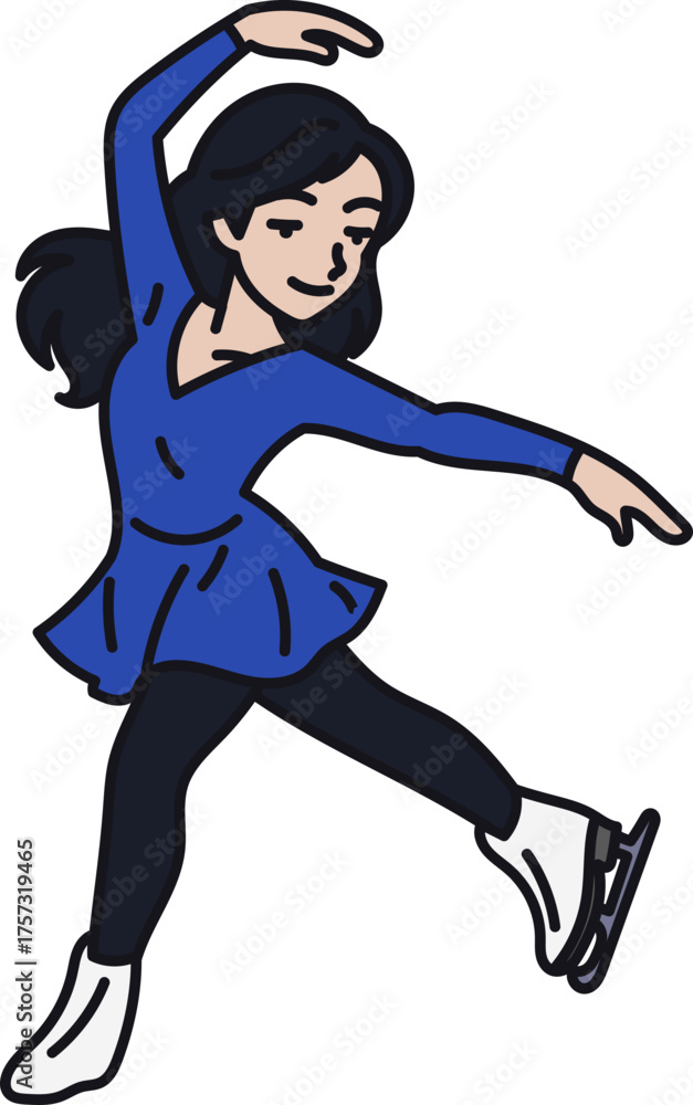 Fototapeta premium 피겨스케이팅