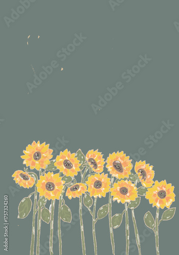 Cute sunflowers