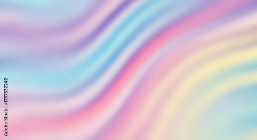 Fototapeta premium Abstract Pastel Swirls - A Dreamy and Colorful Background.