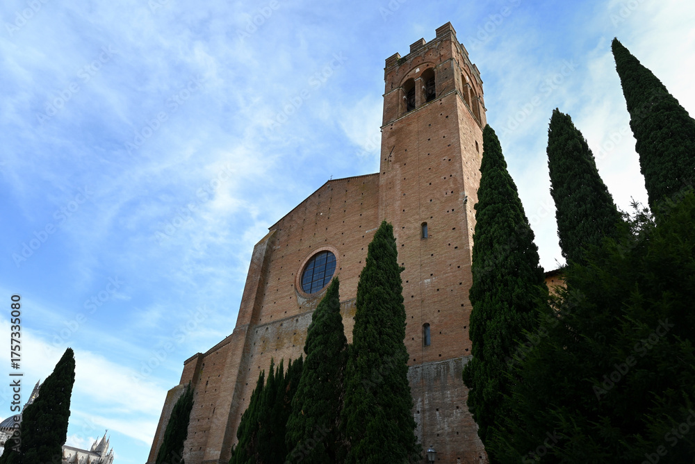 Fototapeta premium Basilique saint Dominique de Sienne