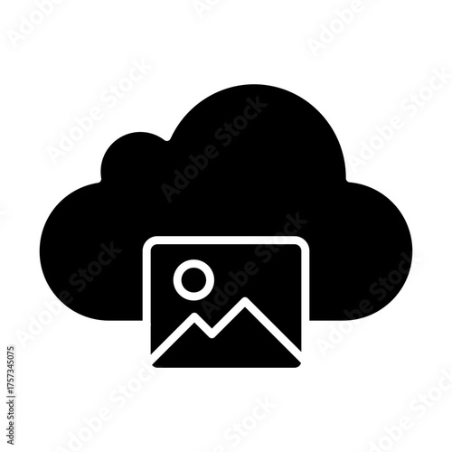 Premium Quality Silhouette Hand made Design - Cloud storage for images and photographs, digital asset management and media